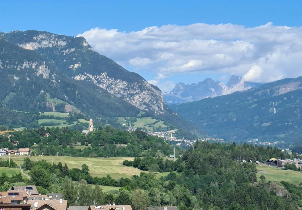 Terrazza Sulle Dolomiti Apartment Castello-Molina di Fiemme Luaran gambar